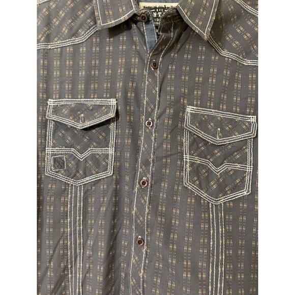 BKE Buckle Vintage Men’s Standard Fit Button Down Shirt Size Large - Picture 3 of 5